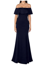 Load image into Gallery viewer, La Merchandise LAY8146 Off Shoulder Ruffled Simple Bridesmaids Dress - - Dress LA Merchandise