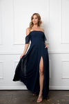 Load image into Gallery viewer, Long Formal Bridesmaids Chiffon Evening Gown