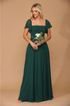 Load image into Gallery viewer, Long Formal Bridesmaids Chiffon Evening Gown