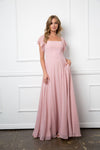 Load image into Gallery viewer, Long Formal Bridesmaids Chiffon Evening Gown