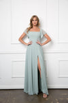 Load image into Gallery viewer, Long Formal Bridesmaids Chiffon Evening Gown