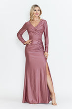 Load image into Gallery viewer, Wholesale Mother Of The Bride Dress V-Neck Long Formal Gown By LAF5323