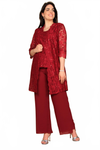 Load image into Gallery viewer, Mother of the Bride Jacket Pant Suit By LA Merchandise LAV3366 - - Pant Suit LAV