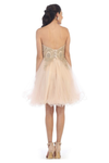 Load image into Gallery viewer, La Merchandise LA1414 Strapless Short Wholesale Homecoming Party Dress - - LA Merchandise