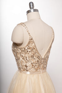 La Merchandise LAES2120 Double Shoulder Straps Rhinestone Short Dress - - LA Merchandise