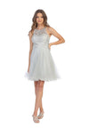 Load image into Gallery viewer, Sleeveless Short Halter Graduation Dress By LA Merchandise LAV5210 - - Cocktail Dress LAV