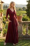 Load image into Gallery viewer, Wholesale Mother Of The Groom Dress Deep V-Neck Flare Gown By LAF5243 - - Dress LAF