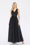 Load image into Gallery viewer, Wholesale Long Evening Dress Sleeveless Sequin A-Line Gown By LAF5237 - - Dress LAF