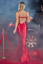 Load image into Gallery viewer, LA Merchandise LARY030 Mermaid Satin Gala Dress