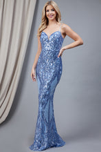 Load image into Gallery viewer, Long Sequin gown - LAA791