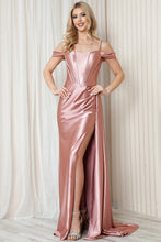 Load image into Gallery viewer, La Merchandise LAA5047 Cold Shoulder Boning Corset Dress