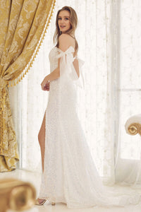 Off The Shoulder Bridal Gowns - LAXC1095 - - LA Merchandise