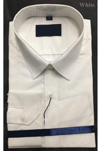 Load image into Gallery viewer, 100% Cotton Men’s Long Sleeve Dress Shirt - LAMSH11SA - 