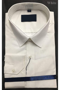 100% Cotton Men’s Long Sleeve Dress Shirt - LAMSH11SA - 