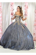 Load image into Gallery viewer, Off The Shoulder Quinceanera Gown - LA155