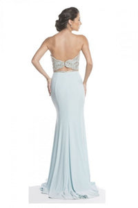 Prom Stretchy Evening Gown - LAEL1639 - - LA Merchandise