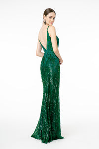 Special Occasion Sequined Dress - LAS1824