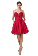 Load image into Gallery viewer, Semi Formal Short Dress - LAES2318