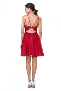 Semi Formal Short Dress - LAES2318