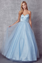 Load image into Gallery viewer, LA Merchandise LAT265 Strapless A-line Pageant Formal Prom Ball Gown