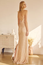 Load image into Gallery viewer, Sequined Prom Sexy Dress - LAT273