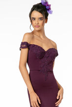 Load image into Gallery viewer, Off The Shoulder Formal Gown - LAS2958