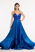 Load image into Gallery viewer, Satin Prom Long Dress - LAS3040