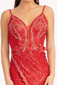 Red Carpet Formal Dress - LAS3053 - - LA Merchandise