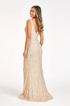 Load image into Gallery viewer, La Merchandise LAS3056 Long Sequin Floral Mermaid Formal Dress - - LA Merchandise