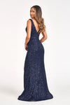Load image into Gallery viewer, La Merchandise LAS3056 Long Sequin Floral Mermaid Formal Dress - - LA Merchandise