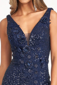 Sequin Mermaid Dress - LAS3056 - - LA Merchandise