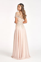 Load image into Gallery viewer, Short Sleeve Mother Of The Bride Gown - LAS3067 - - LA Merchandise