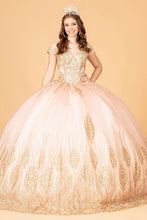 Load image into Gallery viewer, Mesh Quinceanera Dress - LAS3079