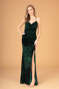 Special Occasion Dress - LAS3080 - GREEN - LA Merchandise
