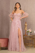 Load image into Gallery viewer, LA Merchandise LAS3126 A-line Embroidered Gown