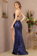 Load image into Gallery viewer, LA Merchandise LAS3146 Sequin Embroidery Prom Gown