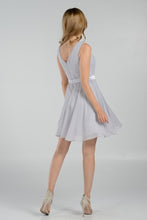 Load image into Gallery viewer, Sleeveless short chiffon bridesmaid dress- PY7290