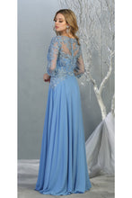 Load image into Gallery viewer, 3/4 Sleeve Mother of the Bride Evening Gown - LA7820 - - LA Merchandise