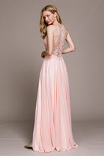 Load image into Gallery viewer, Lace &amp; Chiffon Dress- LAA375