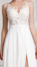 Load image into Gallery viewer, Lace &amp; Chiffon Wedding Dress- LAA375B - - LA Merchandise
