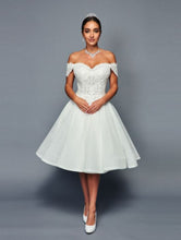 Load image into Gallery viewer, LA Merchandise LADK467 A- line Short Wedding Dress - IVORY - LA Merchandise