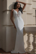 Load image into Gallery viewer, Bodycon Wedding White Dresses - LAA5030
