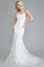 Load image into Gallery viewer, Mermaid Wedding Gown - LAA799B - IVORY - LA Merchandise