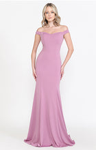 Load image into Gallery viewer, Off The Shoulder Formal Gown - LAY8160