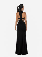 Load image into Gallery viewer, La Merchandise LAY8248 Sexy Side Cut Out Simple Halter Long Prom Dress
