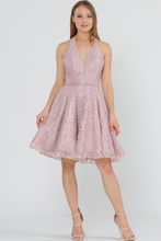 Load image into Gallery viewer, Lace Bridesmaids Short Dress - LAY8428
