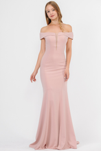 Load image into Gallery viewer, Mermaid Bridesmaids Dresses - LAY8462 - MAUVE - LA Merchandise