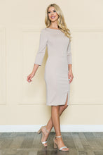 Load image into Gallery viewer, Mother Of The Bride Short Dress - LAY8526 - MOCHA - LA Merchandise