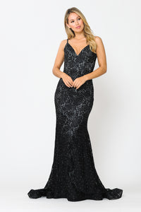 Prom Mermaid Lace Dress - LAY8590