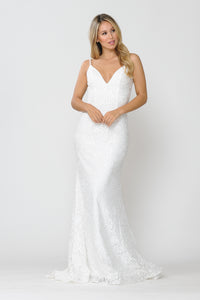 Mermaid Wedding Dress - LAY8590B